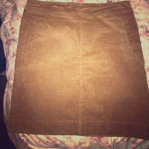 Talbots corduroy skirt